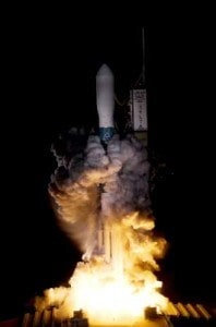 LAUNCHING THE KEPLER SPACE TELESCOPE. CREDIT: BALL AEROSPACE AND TECHNOLOGIES CORP.