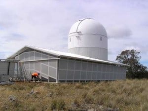 USING A NEW OBSERVATORY BEING BUILT NORTH OF HOBART, RESEARCHERS AT THE UNIVERSITY OF TASMANIA ARE GEARING UP TO FIND WHETHER THE UNIVERSE HARBOURS MORE PLANETS LIKE EARTH. CREDIT: JOHN GREENHILL, UNIVERSITY OF TASMANIA.