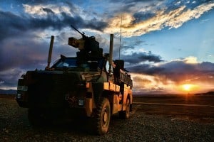 Bushmaster army vehicles are keeping Australian troops safe. Credit: Australian Defence Department