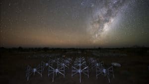 The Murchison Widefield Array telescope is discovering when the first stars and galaxies formed.