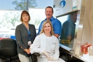 Steve Wilton and Sue Fletcher have worked with their team on a Duchenne muscular dystrophy treatment for the last decade. Credit: Murdoch University 